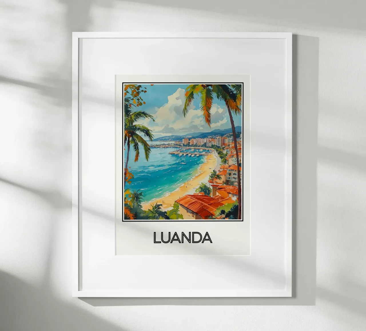 Luanda poster da Frame the World