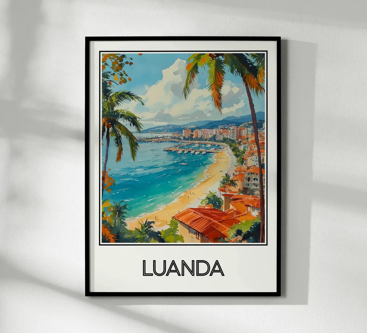 Luanda poster da Frame the World