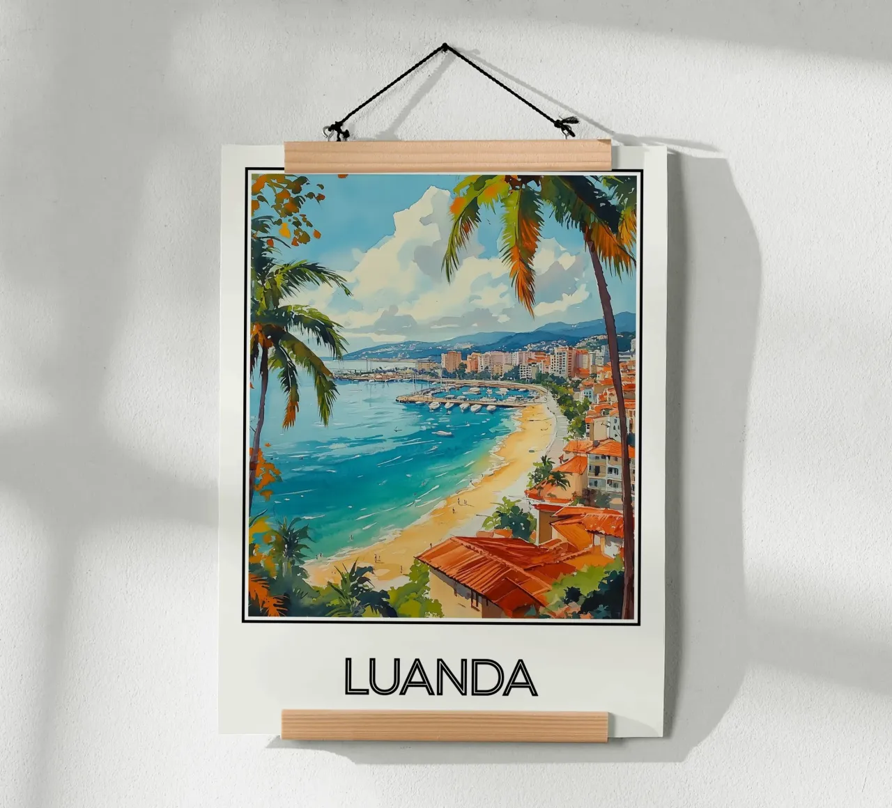 Luanda poster da Frame the World