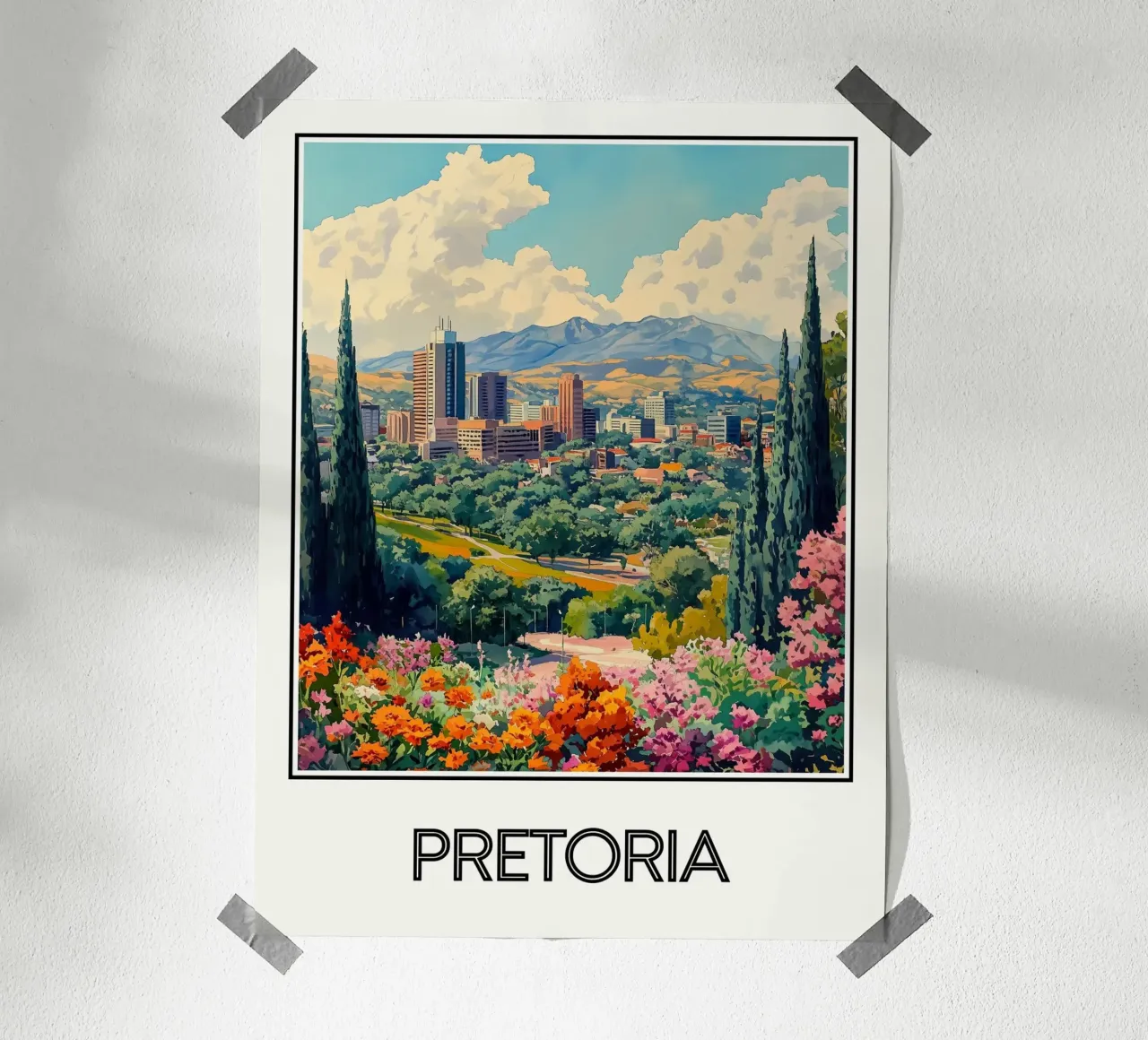 Pretoria poster da Frame the World