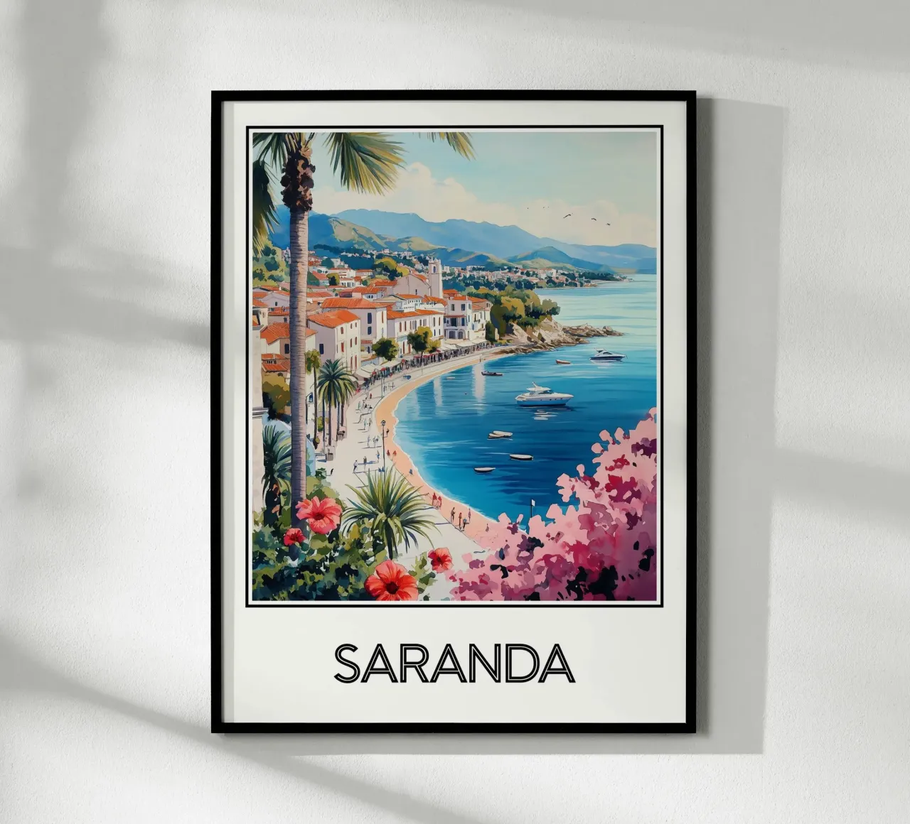 Saranda poster da Frame the World