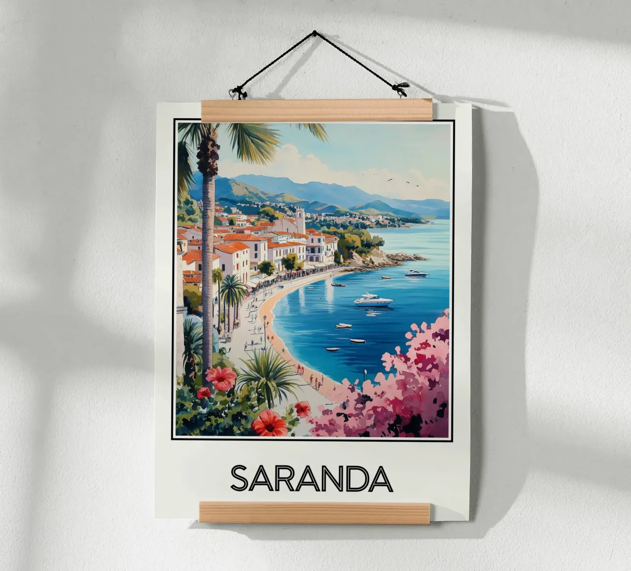 Saranda poster da Frame the World