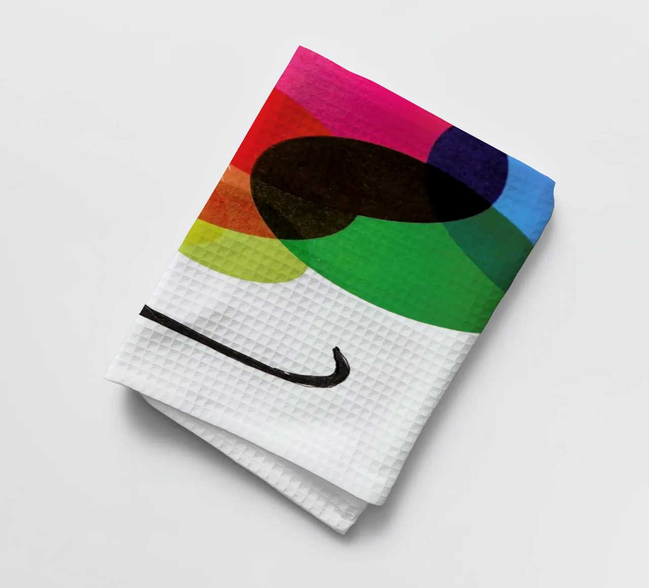 Siamese Cat with colorful balls canovaccio da cucina da Rococco LA