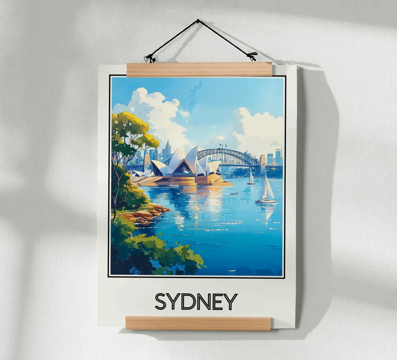 Affiche Sydney Australie Poster von Frame the World