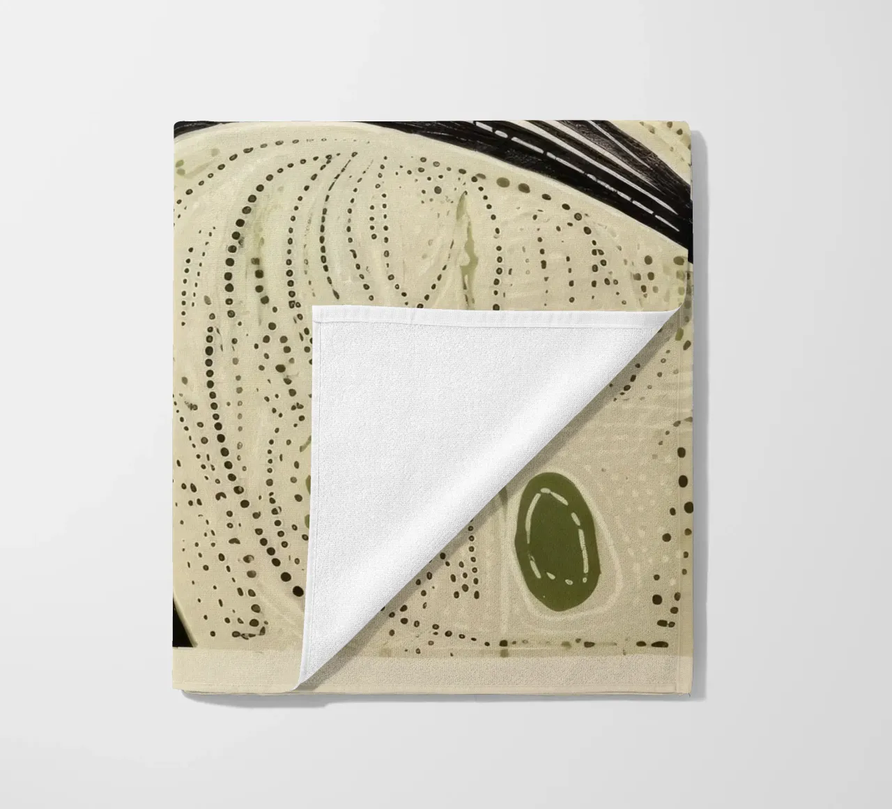 Cassowary verde 1 telo mare da Minimal Animal Art