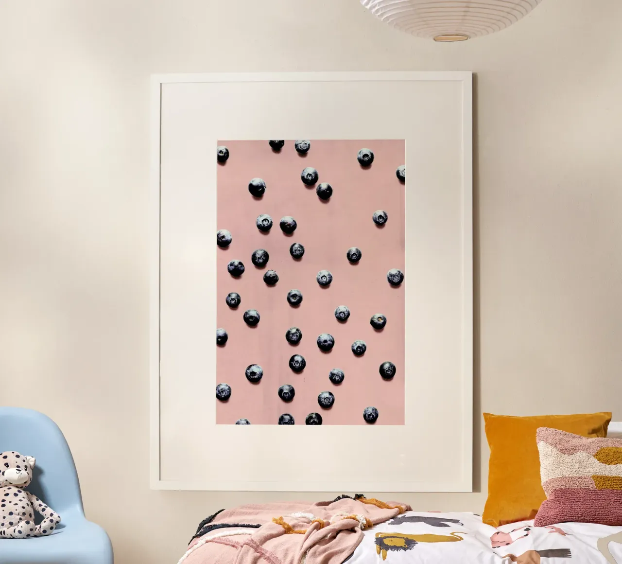 Fruit 12 poster con telaio in plastica da STUDIO LEEMO