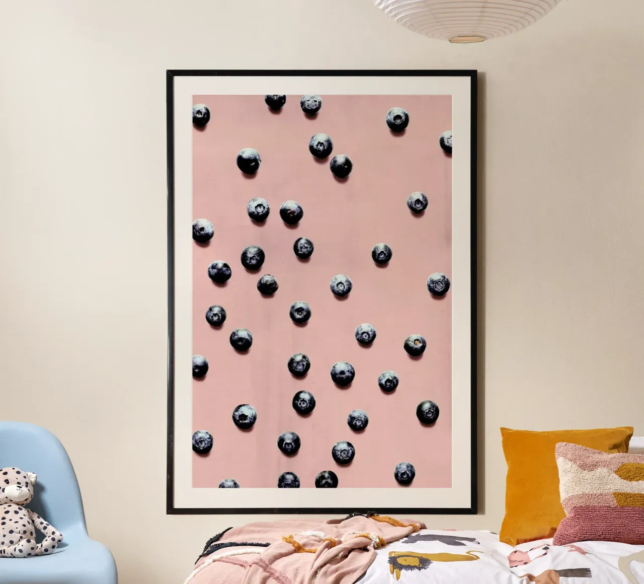 Fruit 12 poster con telaio in plastica da STUDIO LEEMO