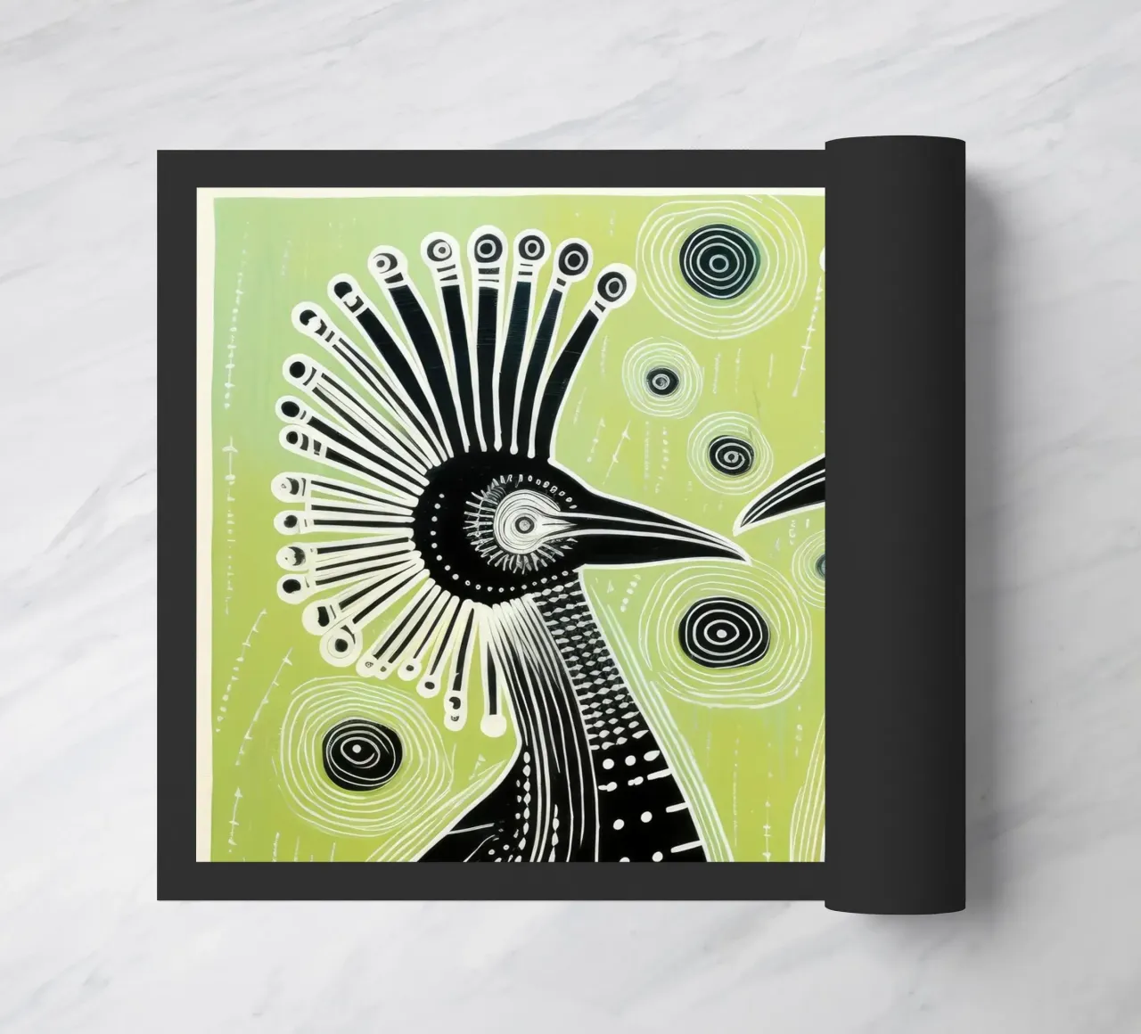 Cassowari verdi zerbino da Minimal Animal Art