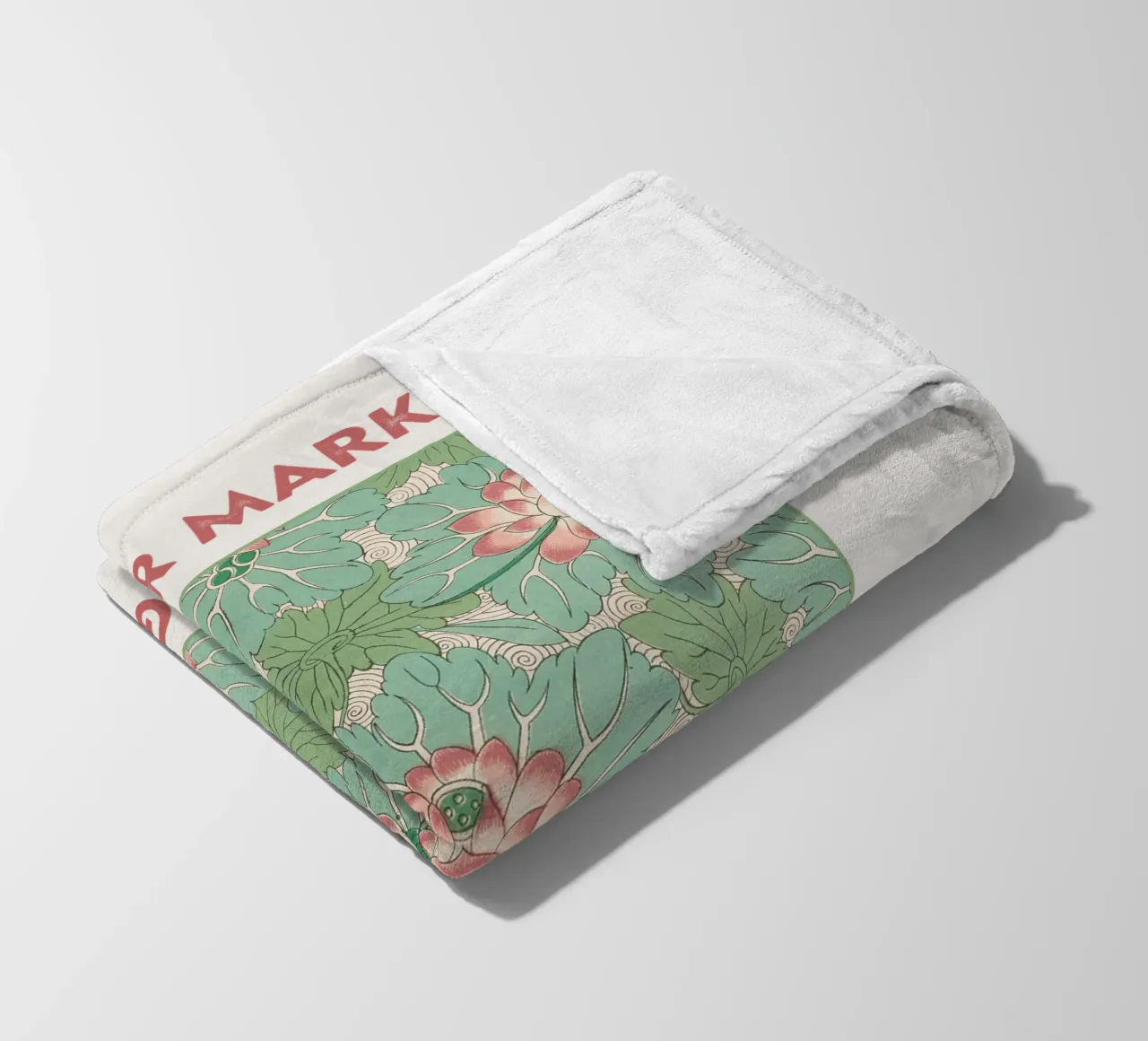 Mercato dei fiori di Hong Kong coperta in pile da Vintagrafica