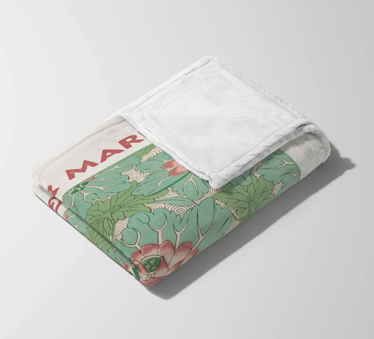 Mercato dei fiori di Hong Kong coperta in pile da Vintagrafica