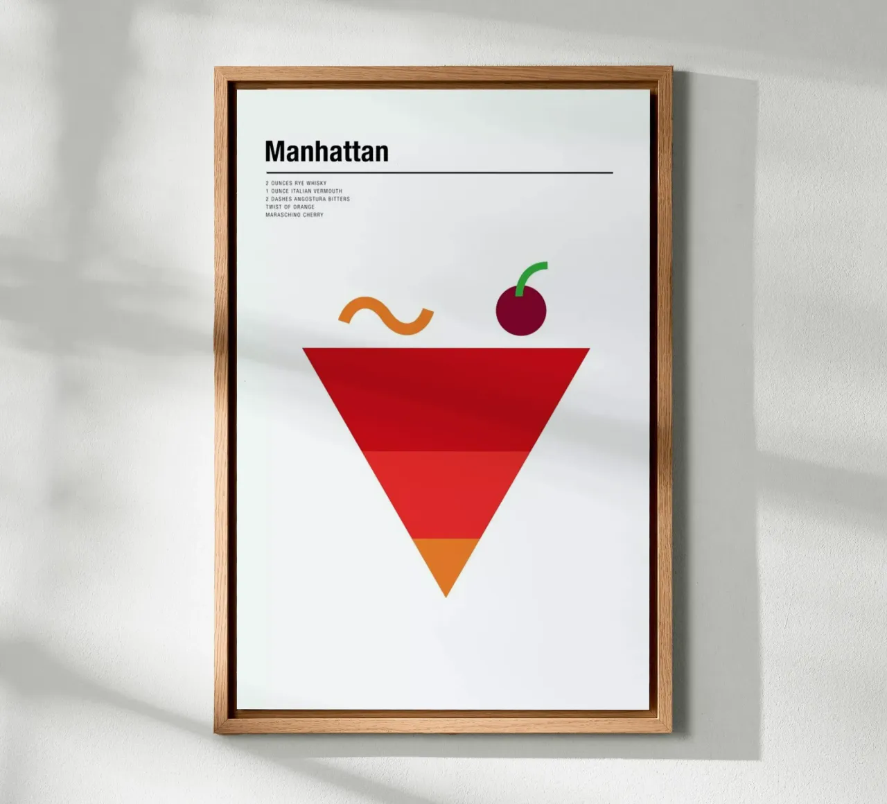 Manhattan tela con Cornice a cassetta da Nick Barclay