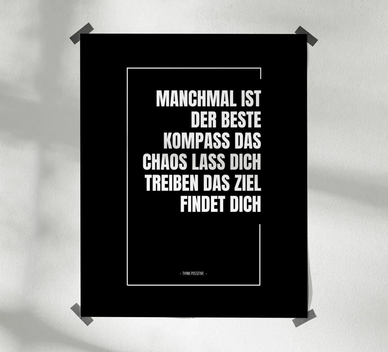 CHAOS ALS KOMPASS carta hahnemühle da Einfach Uebel