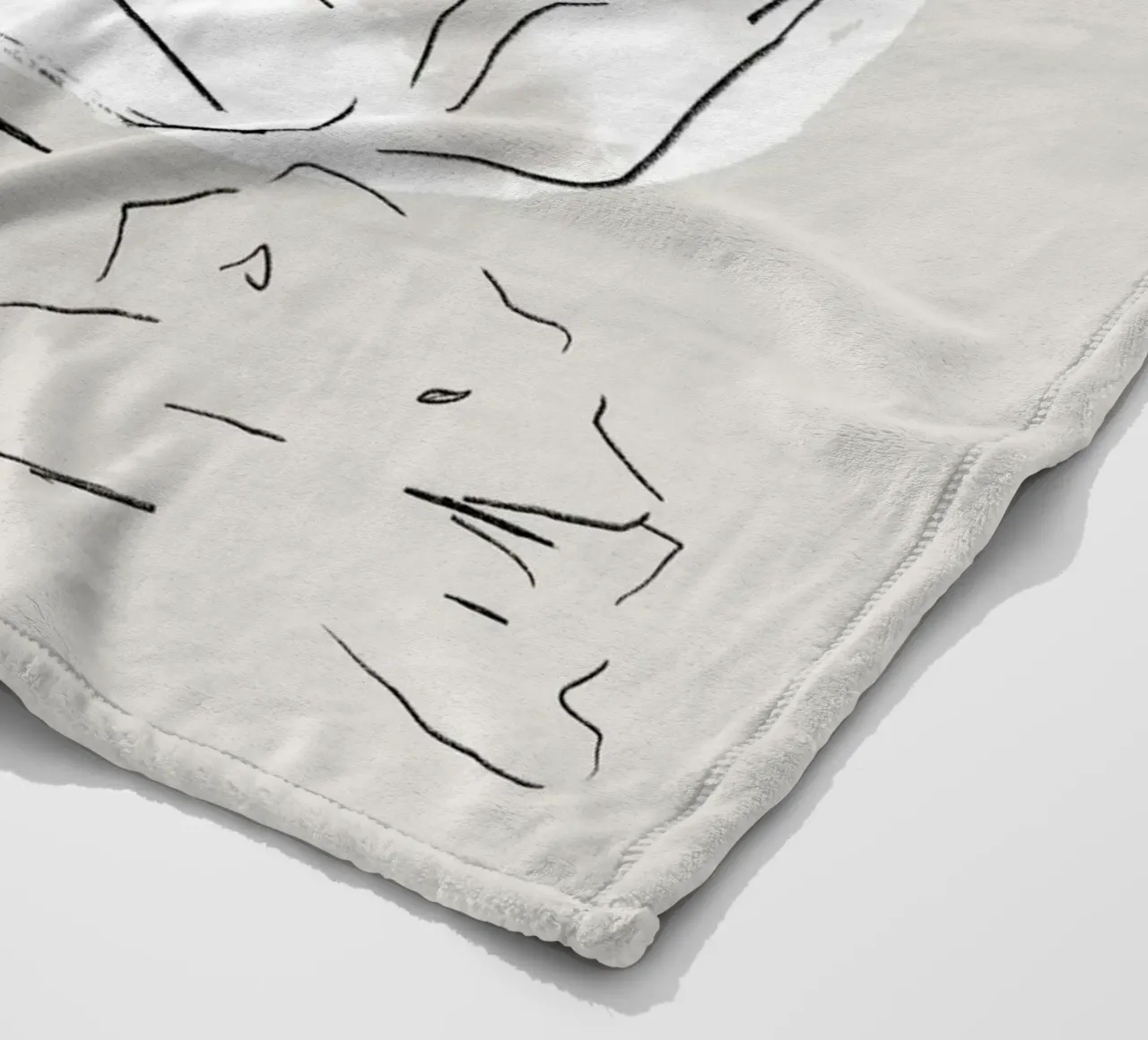 Under The Moonlight coperta in pile da treechild