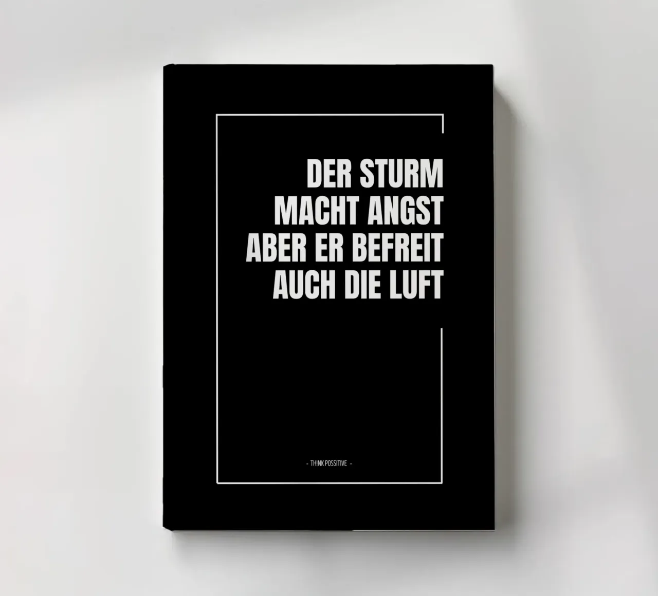 DER STURM BEFREIT notebook by Einfach Uebel
