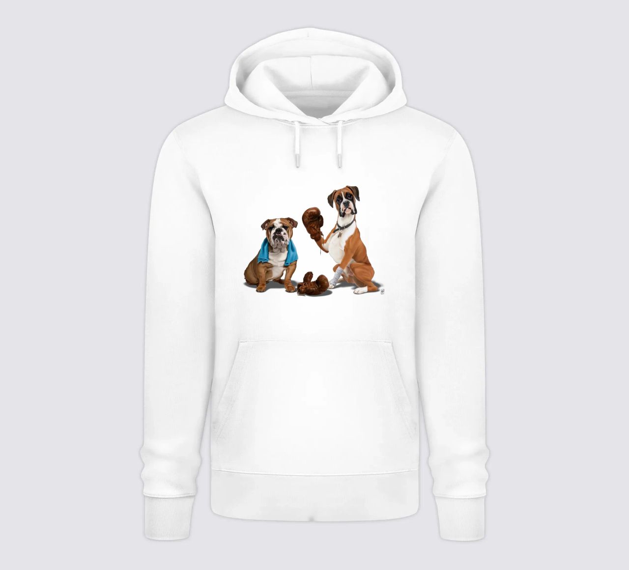 Raging (Colour) felpa con cappuccio da Rob Art | Illustration