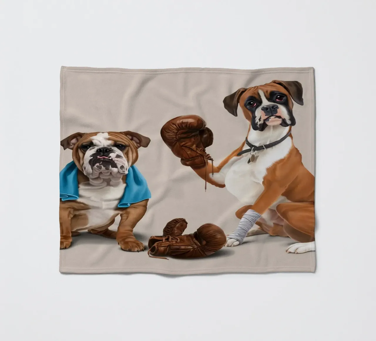 Raging (Colour) coperta in pile da Rob Art | Illustration