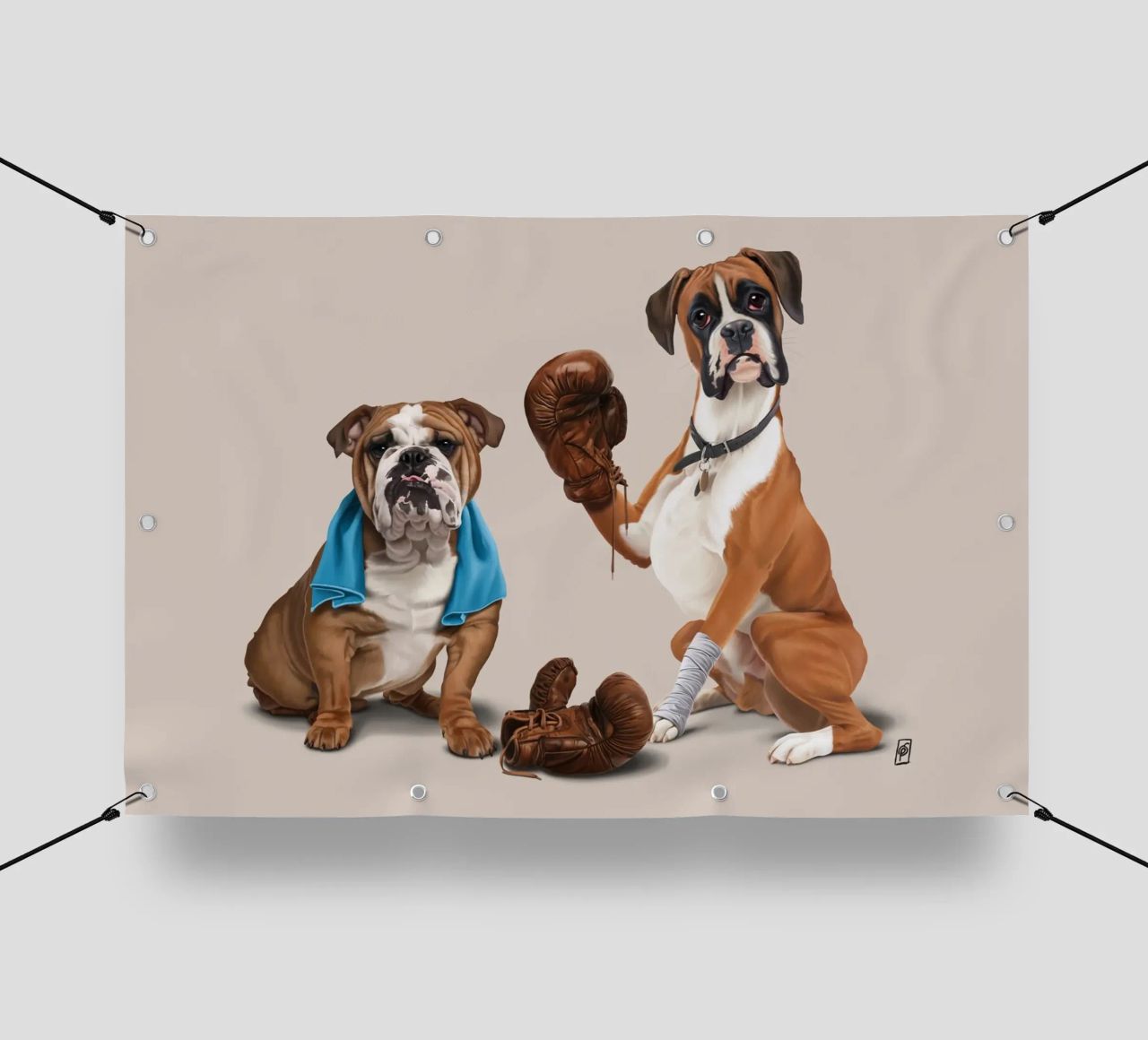 Raging (Colour) telo in pvc da Rob Art | Illustration