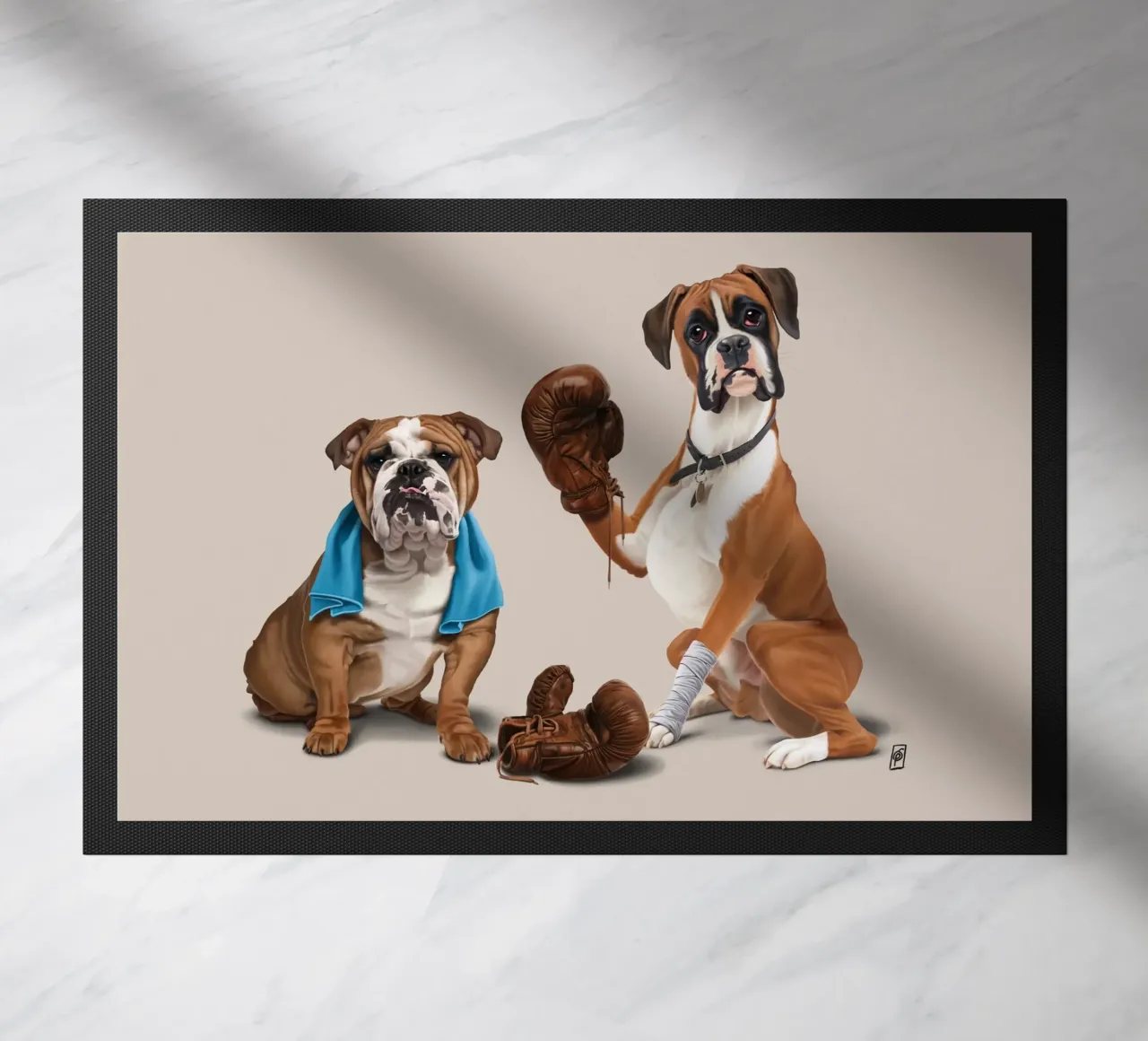 Raging (Colour) zerbino da Rob Art | Illustration