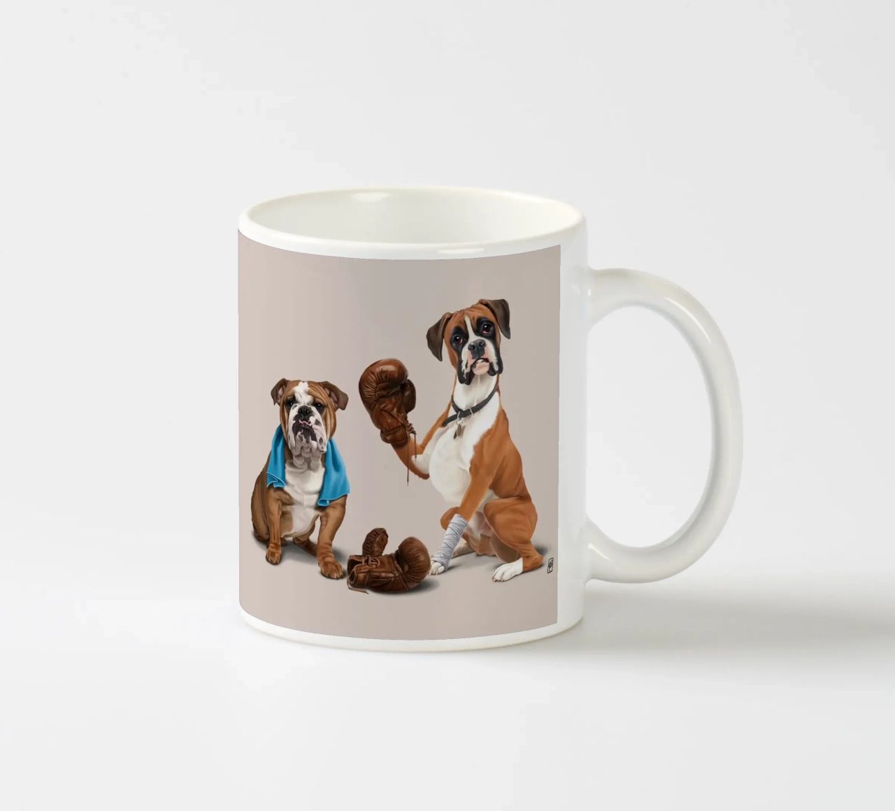 Raging (Colour) tazza in ceramica da Rob Art | Illustration