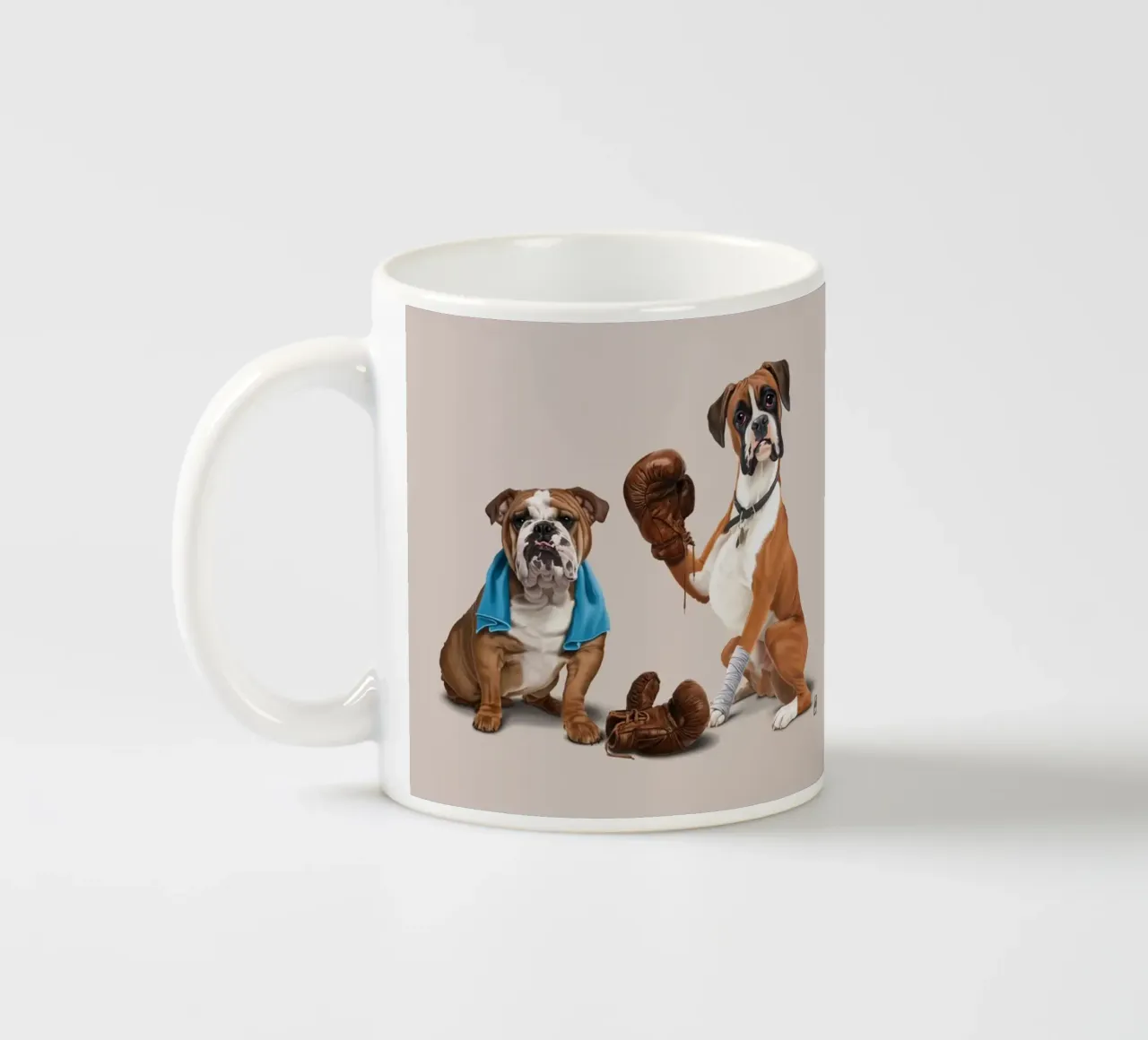 Raging (Colour) Keramik Tasse von Rob Art | Illustration