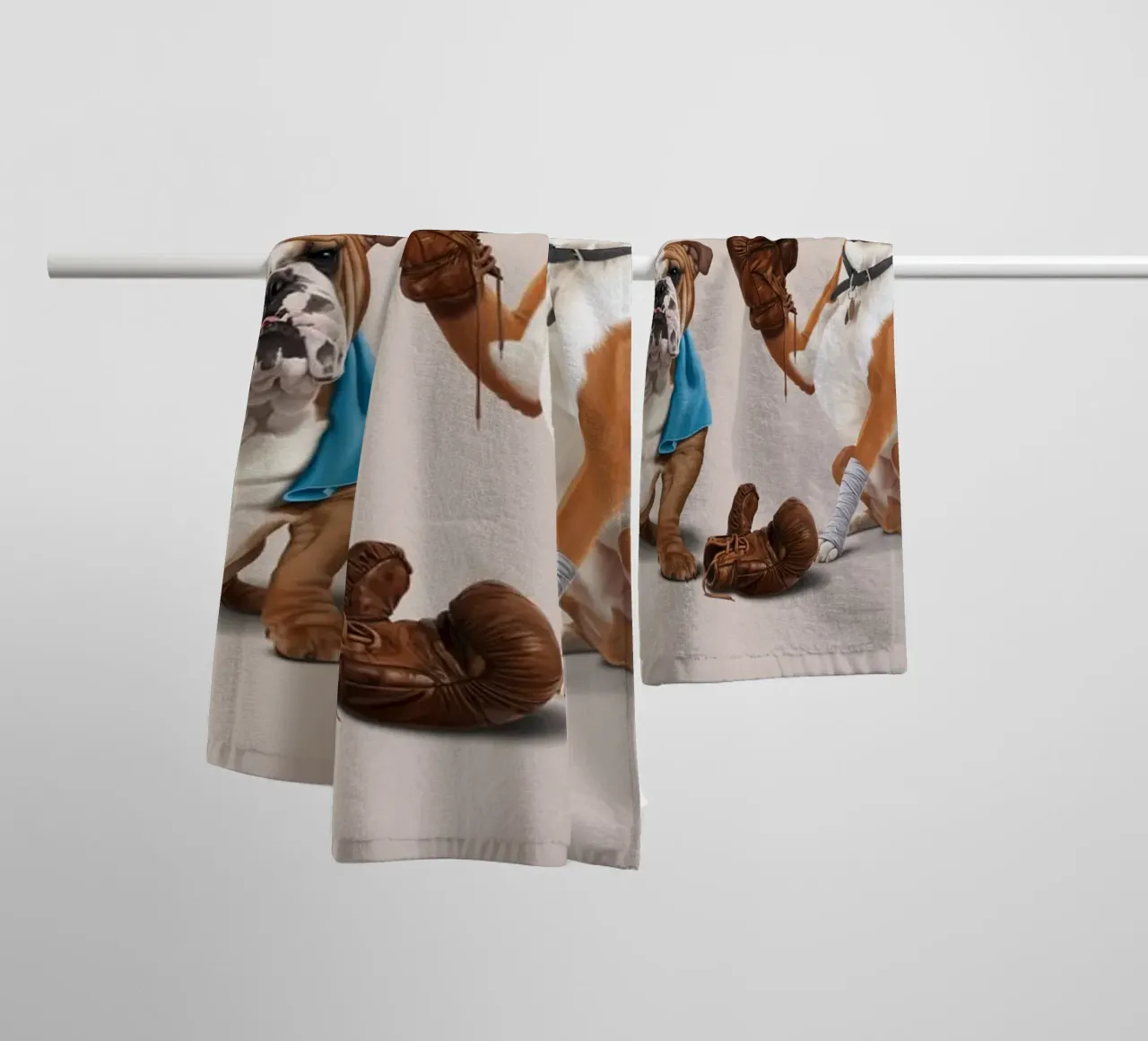 Raging (Colour) asciugamano da bagno da Rob Art | Illustration