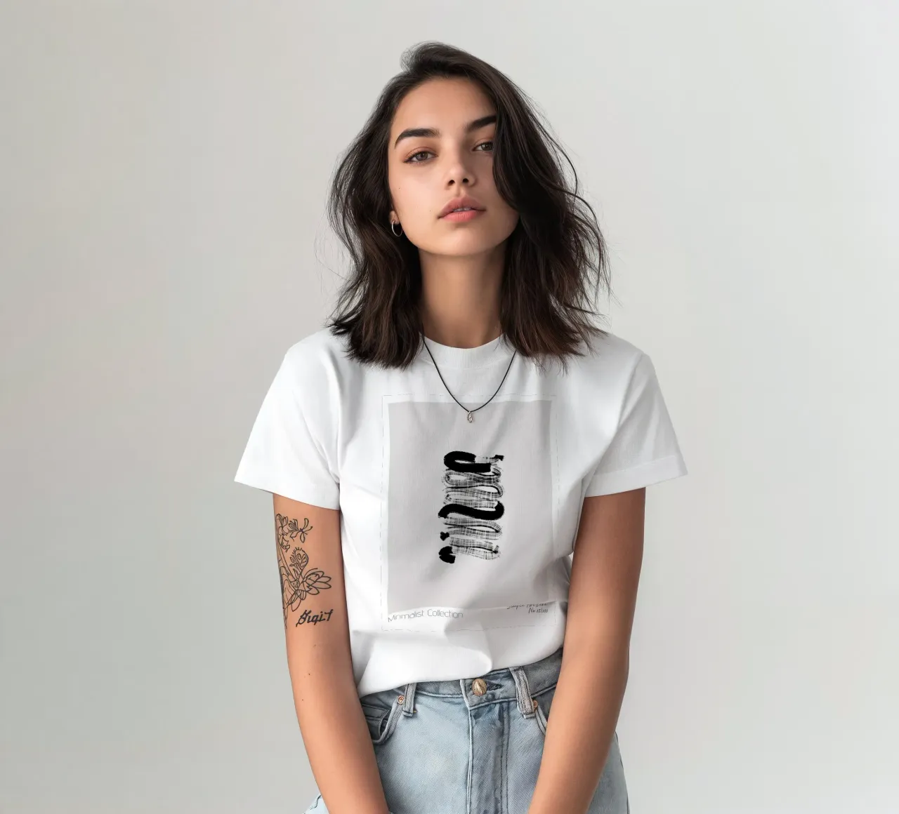 Simple Art Line No 66 t-shirt da treechild
