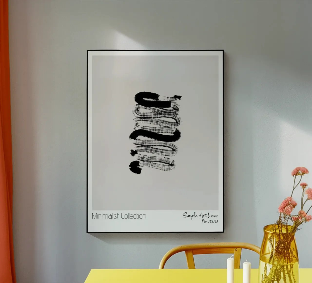Simple Art Line No 66 plexiglass da treechild