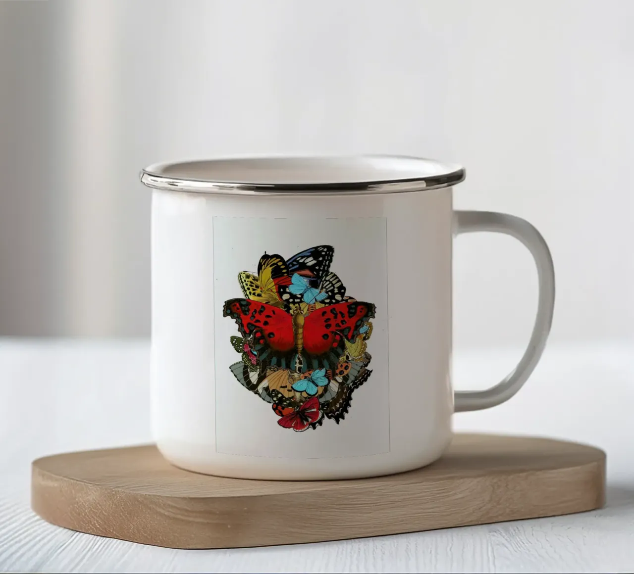 The colors of nature 1 mug en émail de Rococco LA