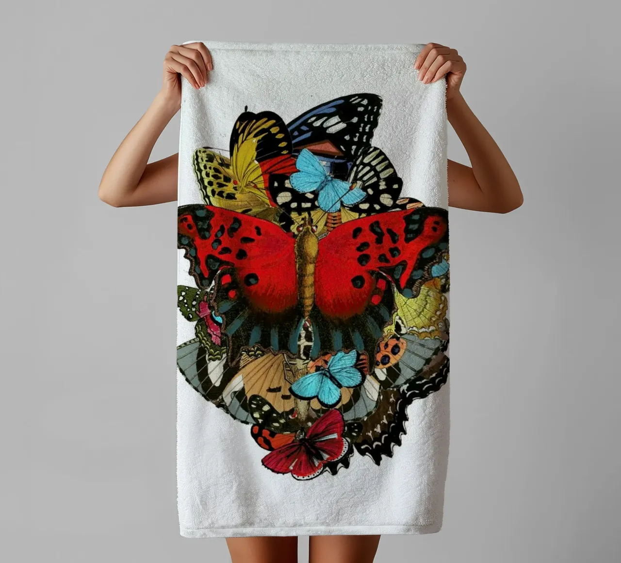 The colors of nature 1 asciugamano da bagno da Rococco LA