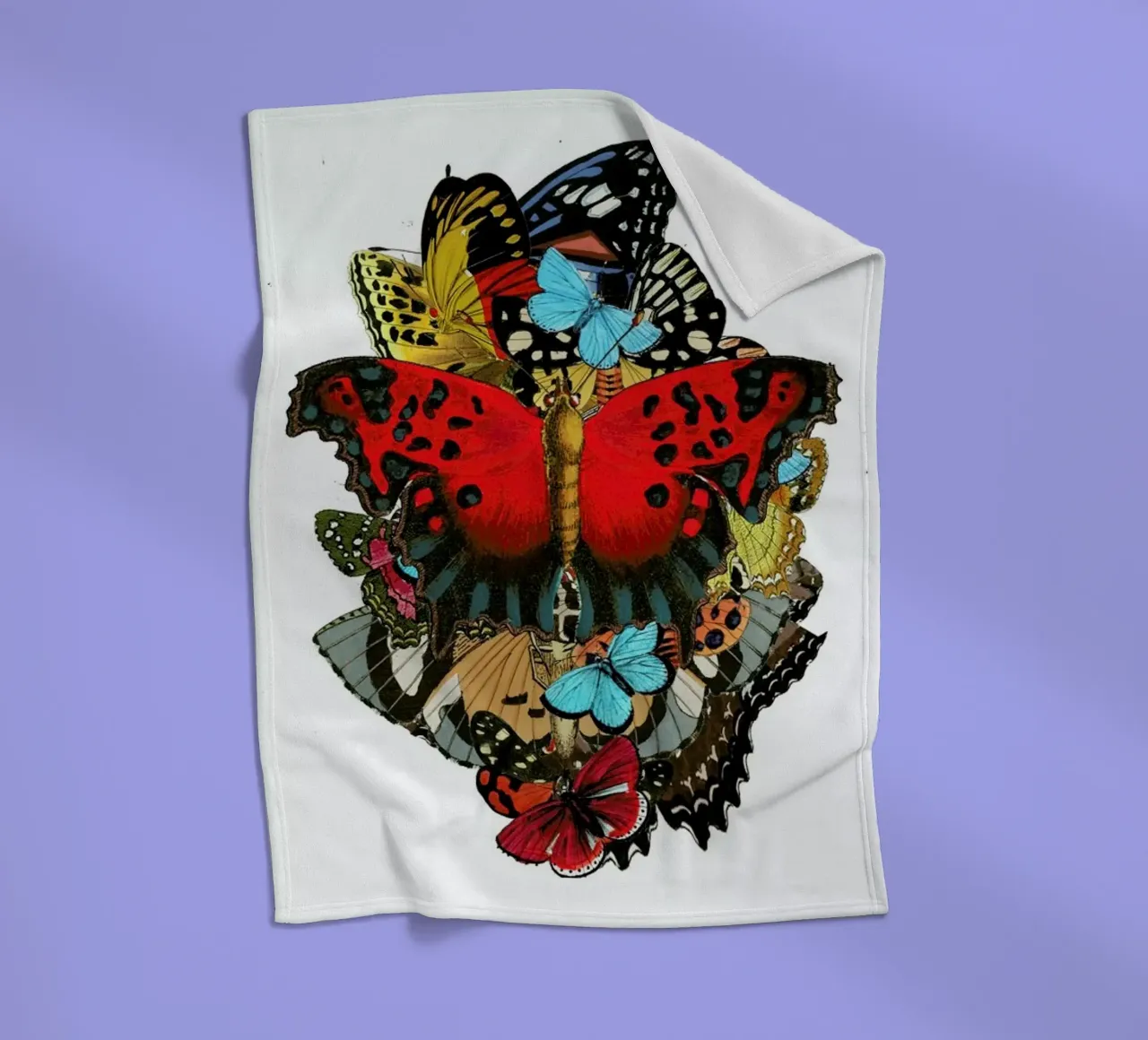 The colors of nature 1 coperta in pile da Rococco LA