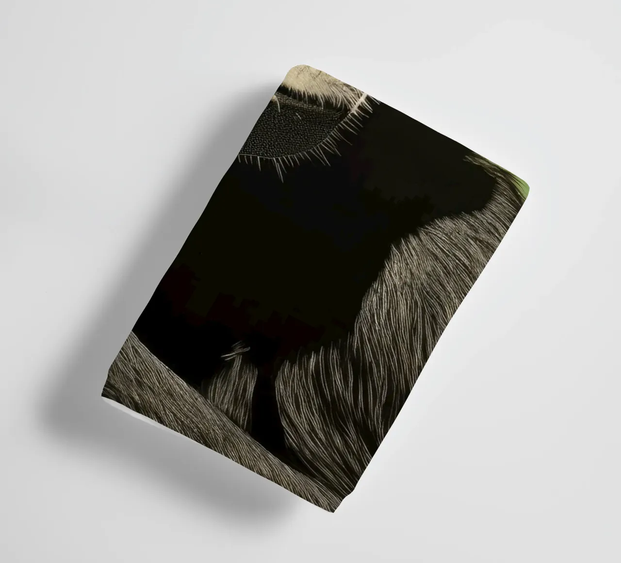 Chimpanzé vert 2 serviette de bain de Minimal Animal Art