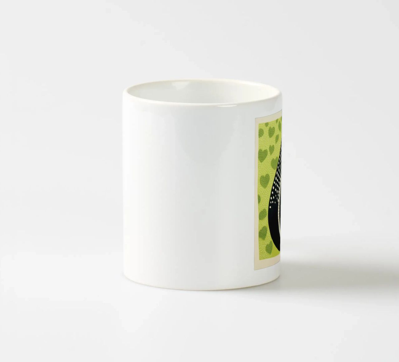 Cobra verde 1 tazza in ceramica da Minimal Animal Art