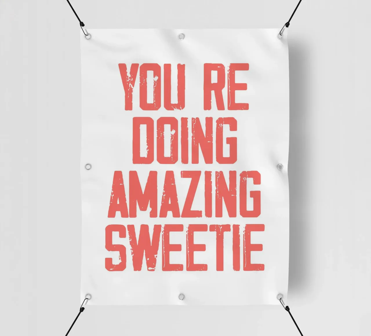 you're doing amazing sweetie telo in pvc da ramosashop