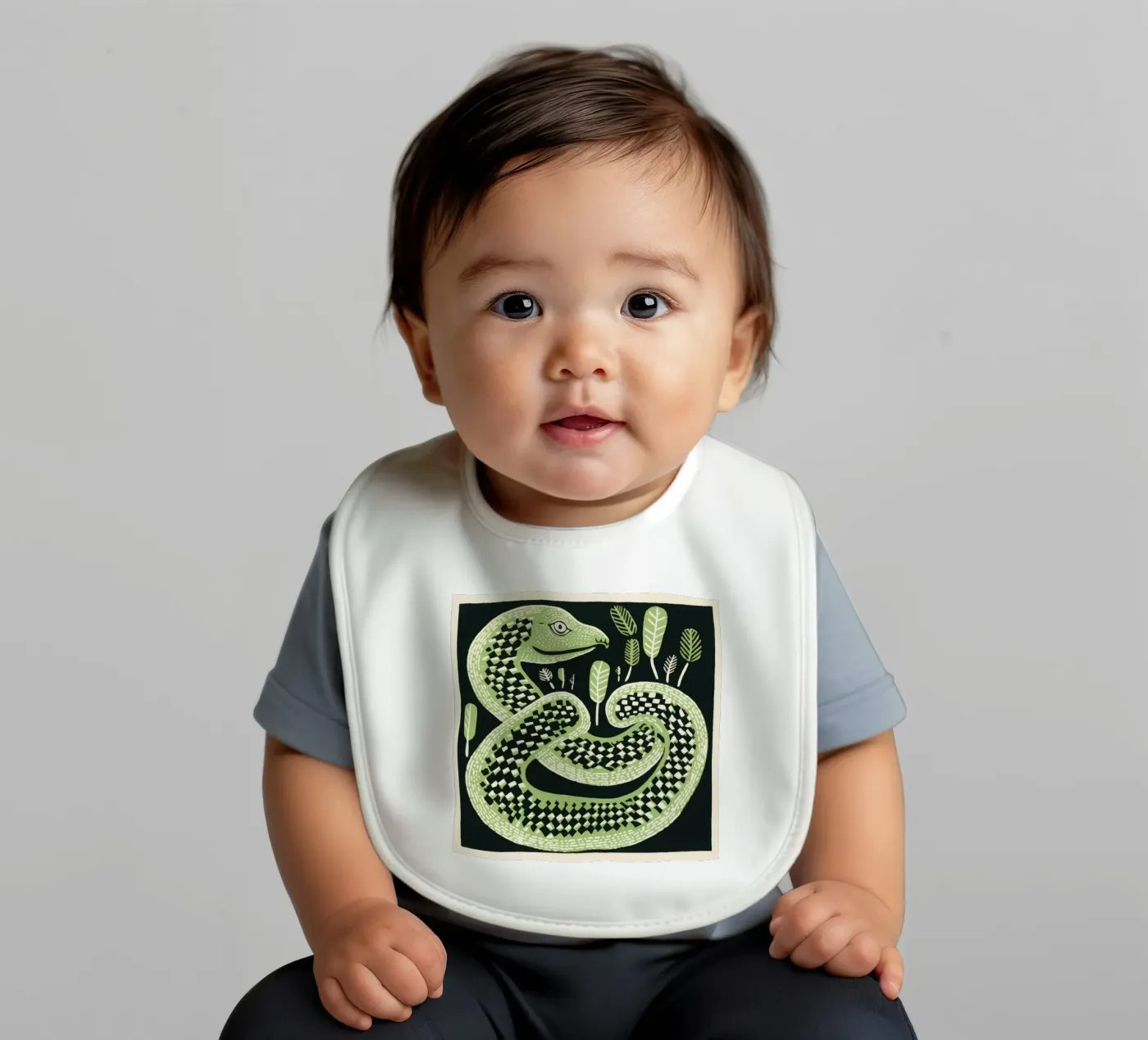 Cobra verde bavaglino da Minimal Animal Art