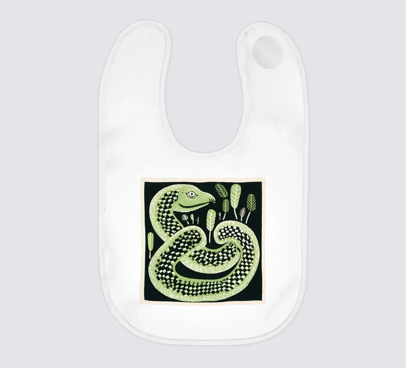 Cobra verde bavaglino da Minimal Animal Art