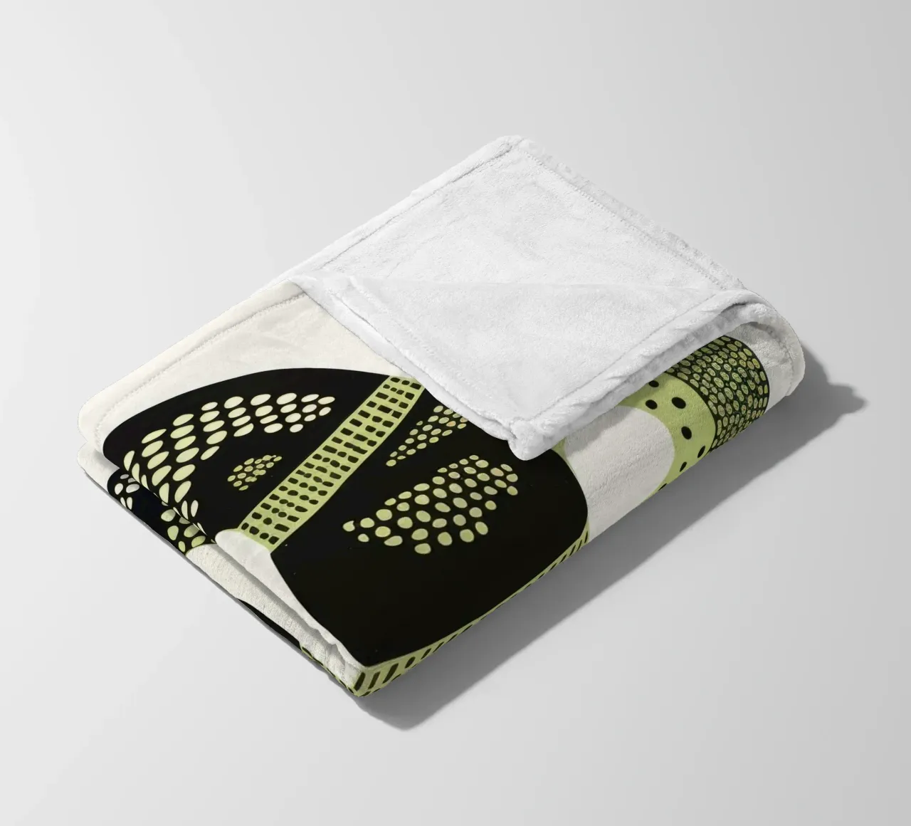 Cobra verde coperta in pile da Minimal Animal Art