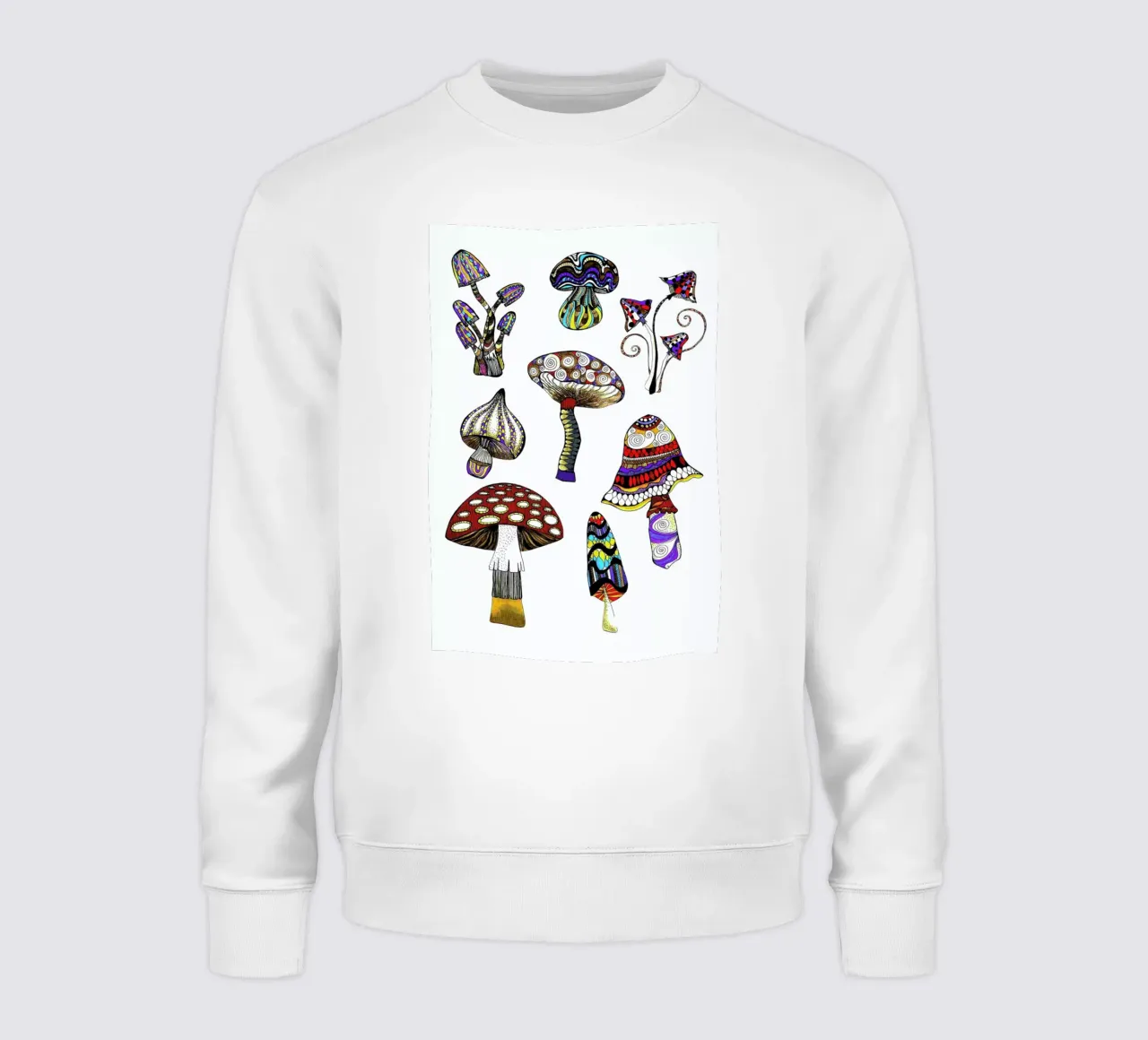 Pilze sweatshirt by Sabrina Ziegenhorn