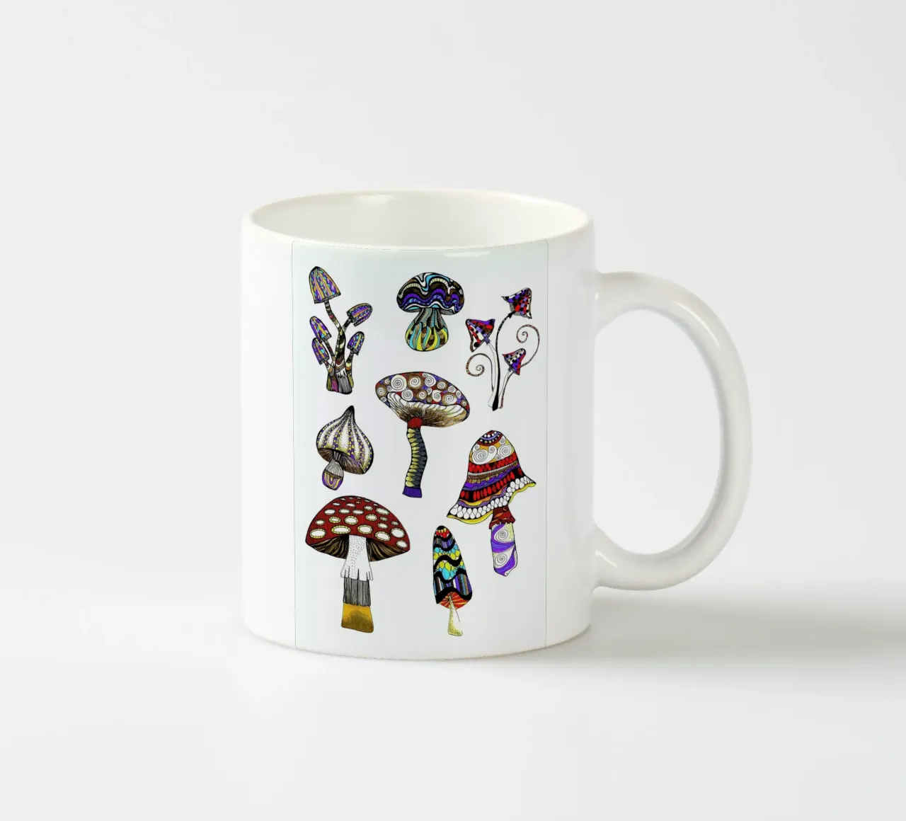 Pilze tazza in ceramica da Sabrina Ziegenhorn