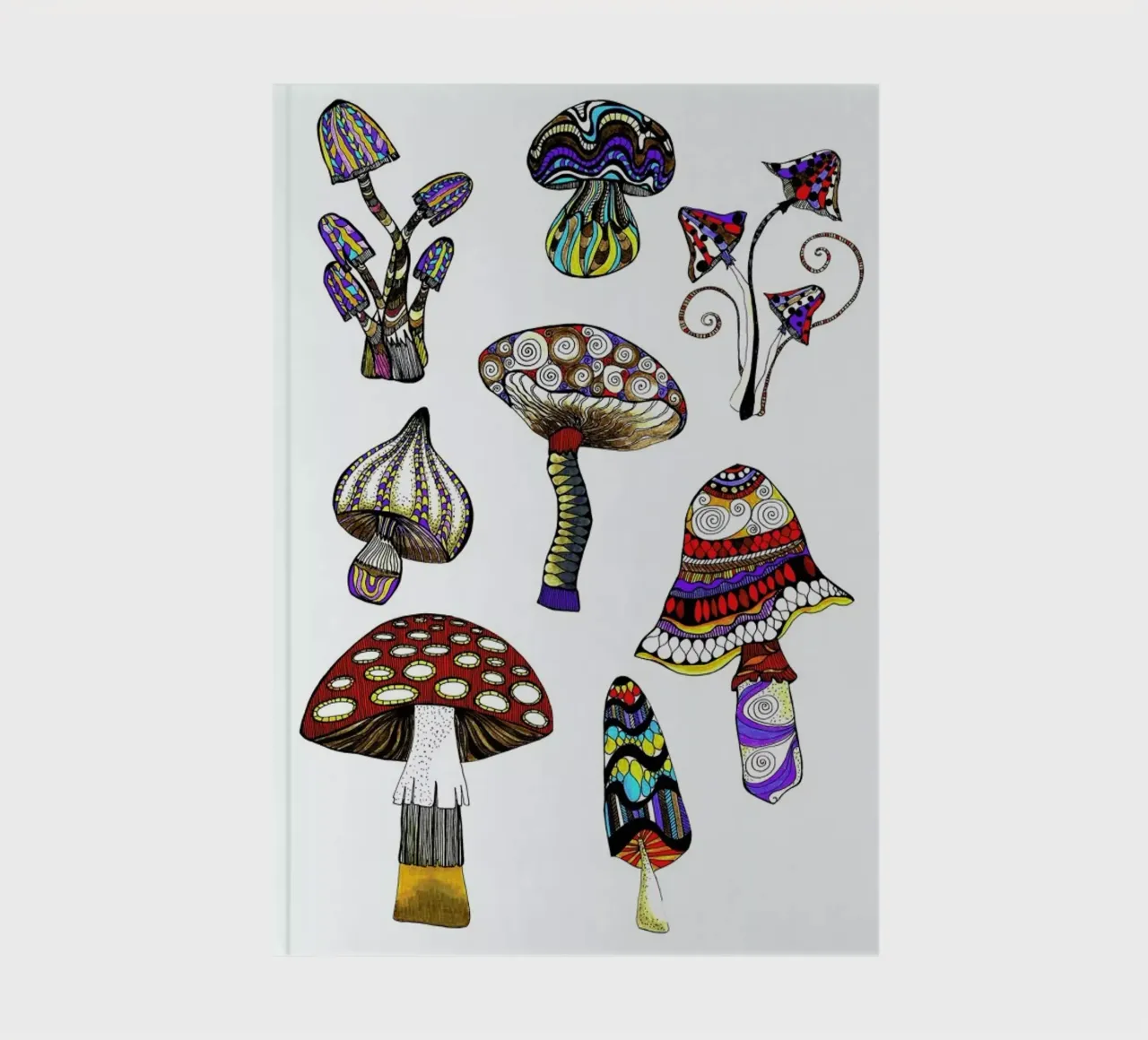Pilze notebook by Sabrina Ziegenhorn