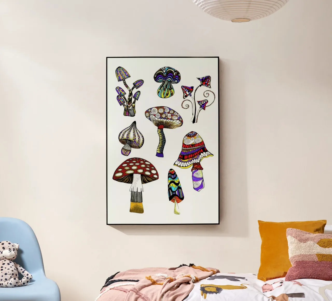 Pilze plexiglass da Sabrina Ziegenhorn