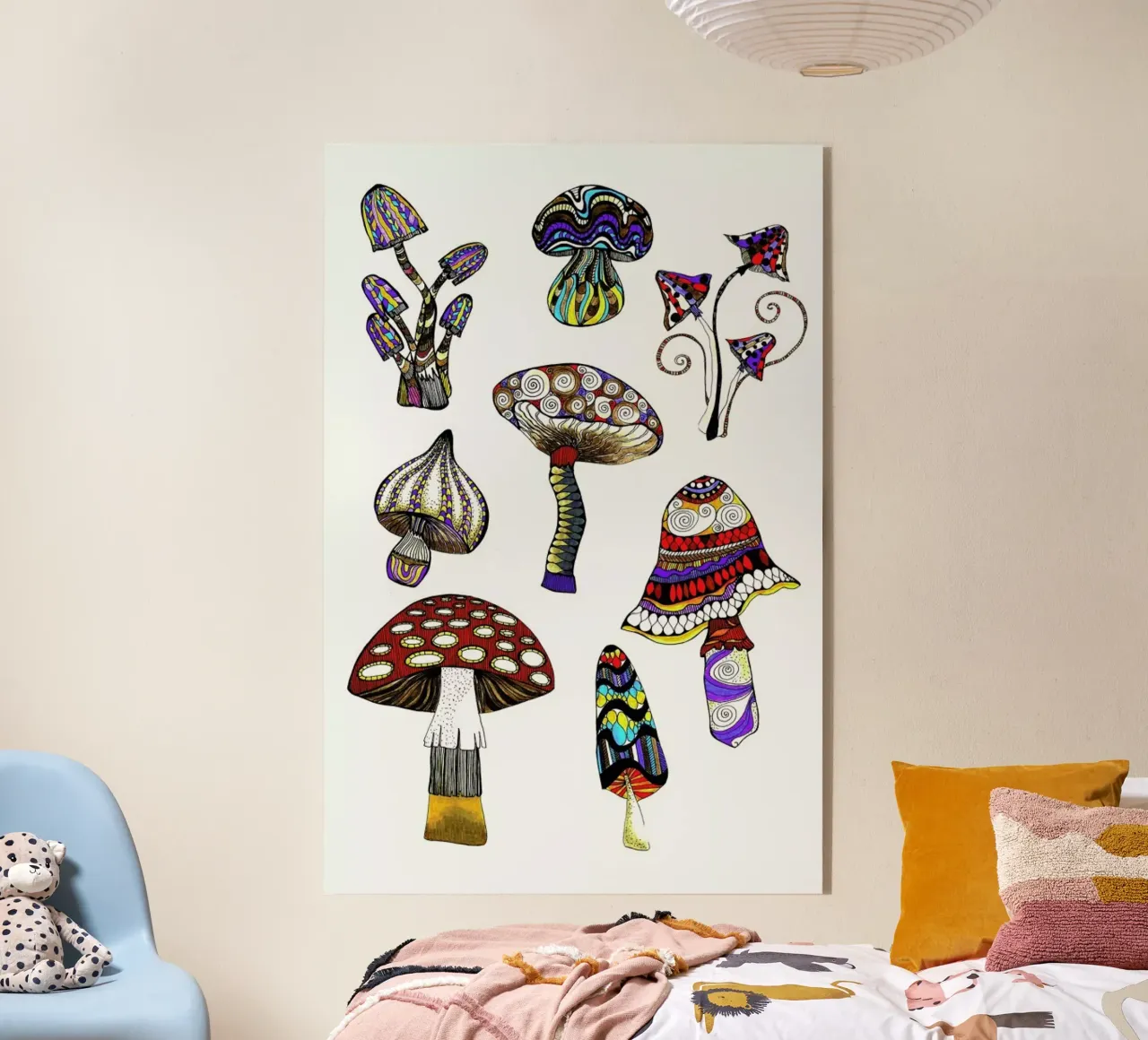 Pilze plexiglass da Sabrina Ziegenhorn