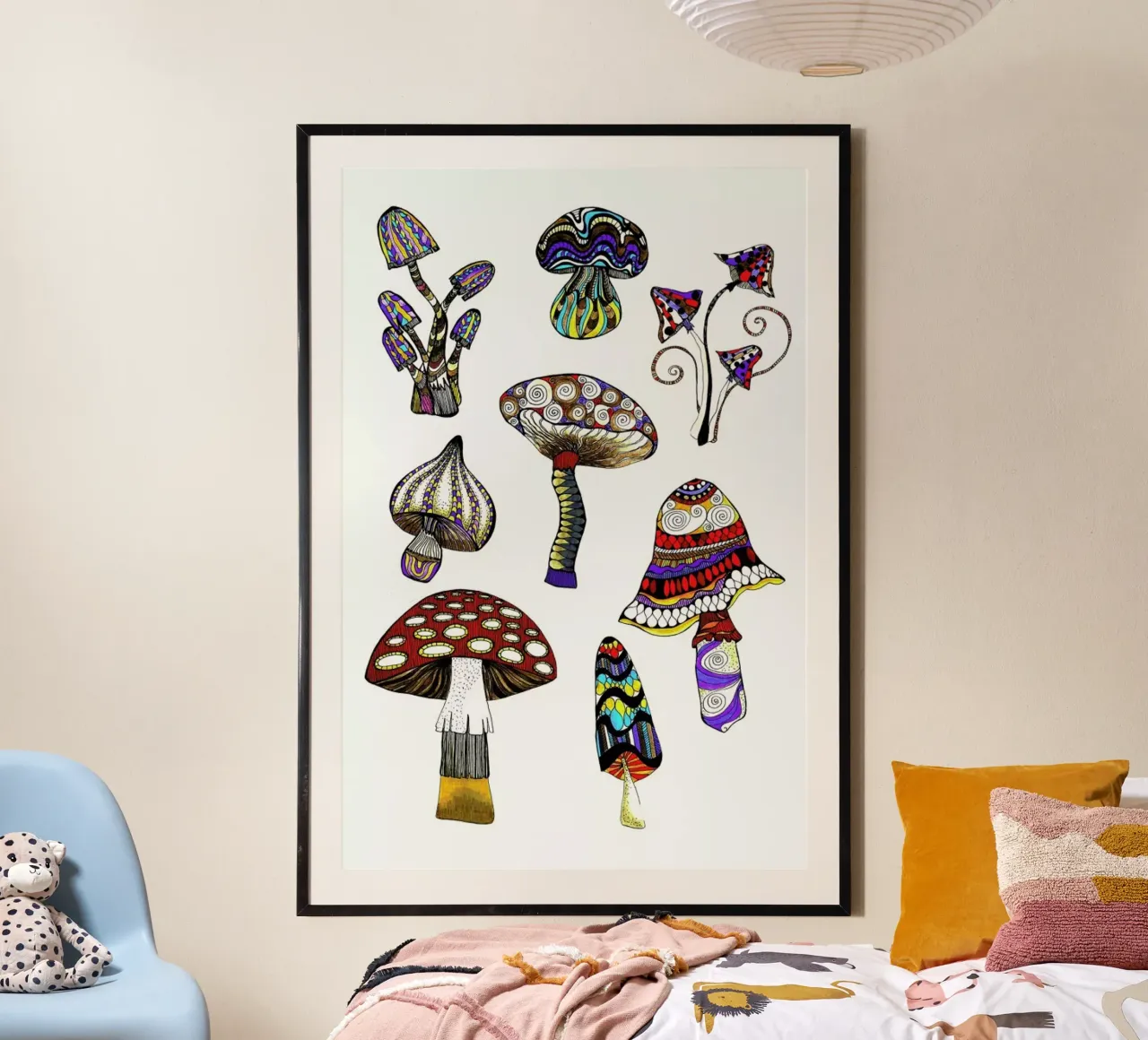 Pilze poster da Sabrina Ziegenhorn