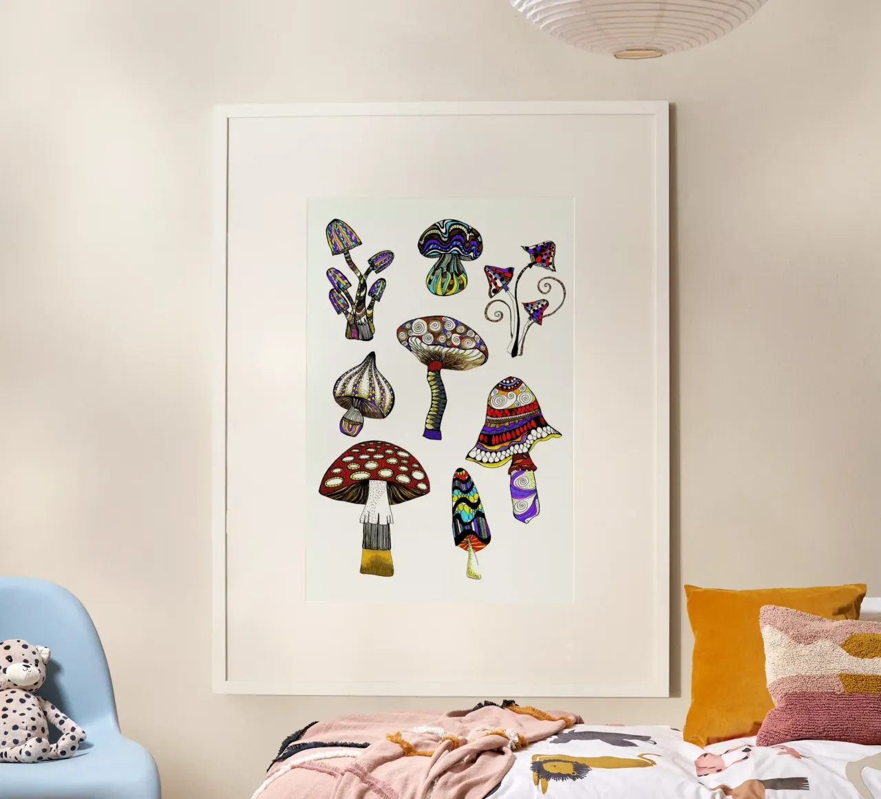 Pilze poster da Sabrina Ziegenhorn