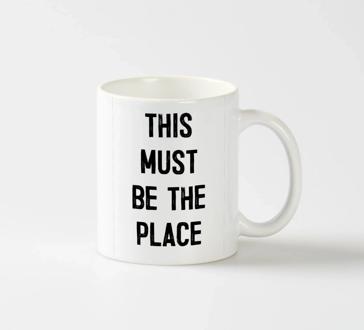 "THIS MUST BE THE PLACE" tazza in ceramica da ramosashop