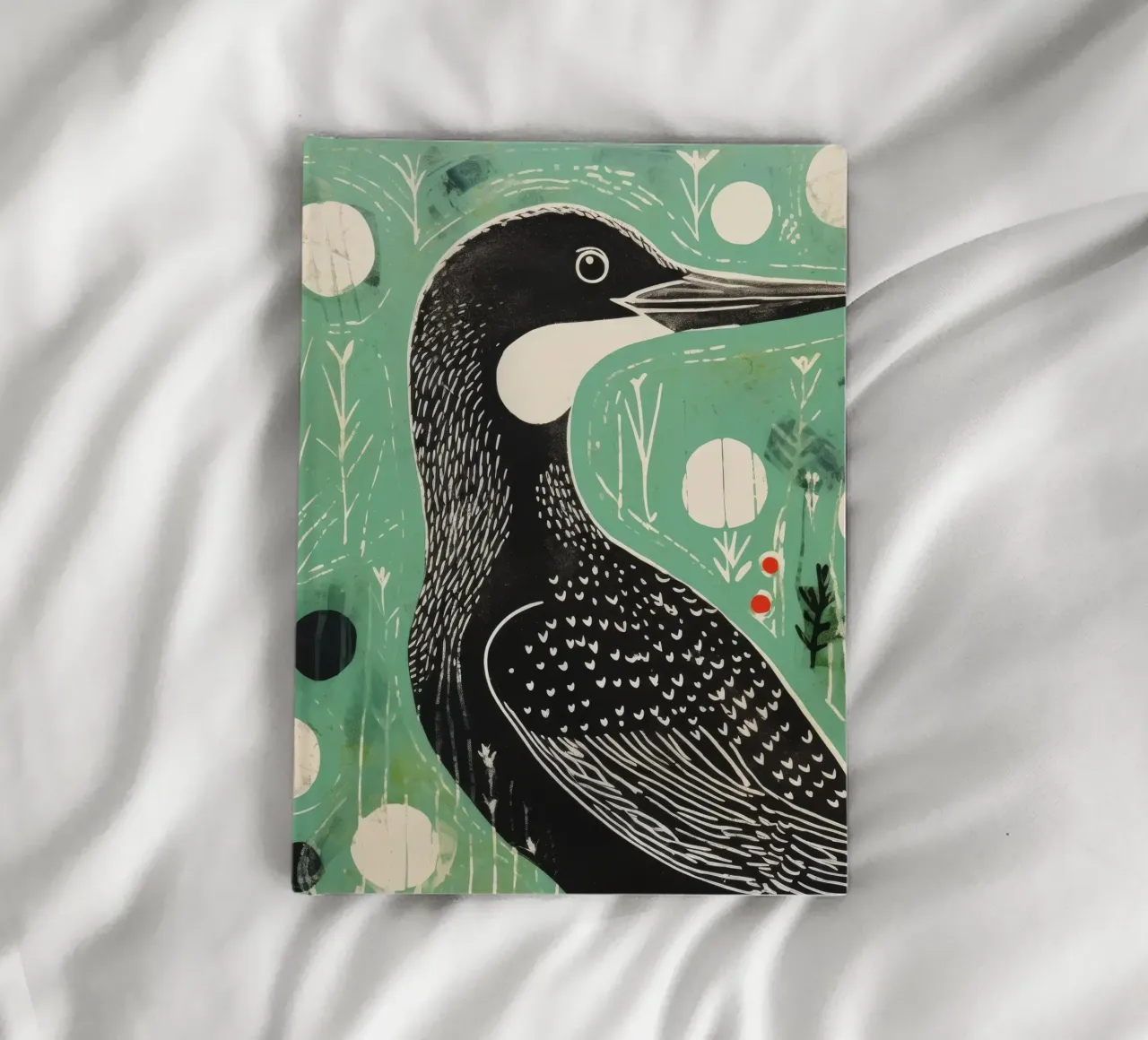 Cormorano verde 1 diario da Minimal Animal Art