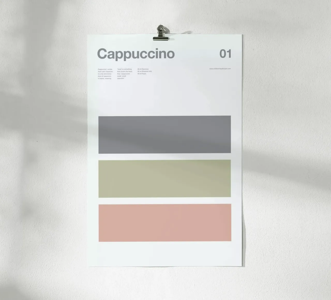 Cappuccino poster da Nick Barclay