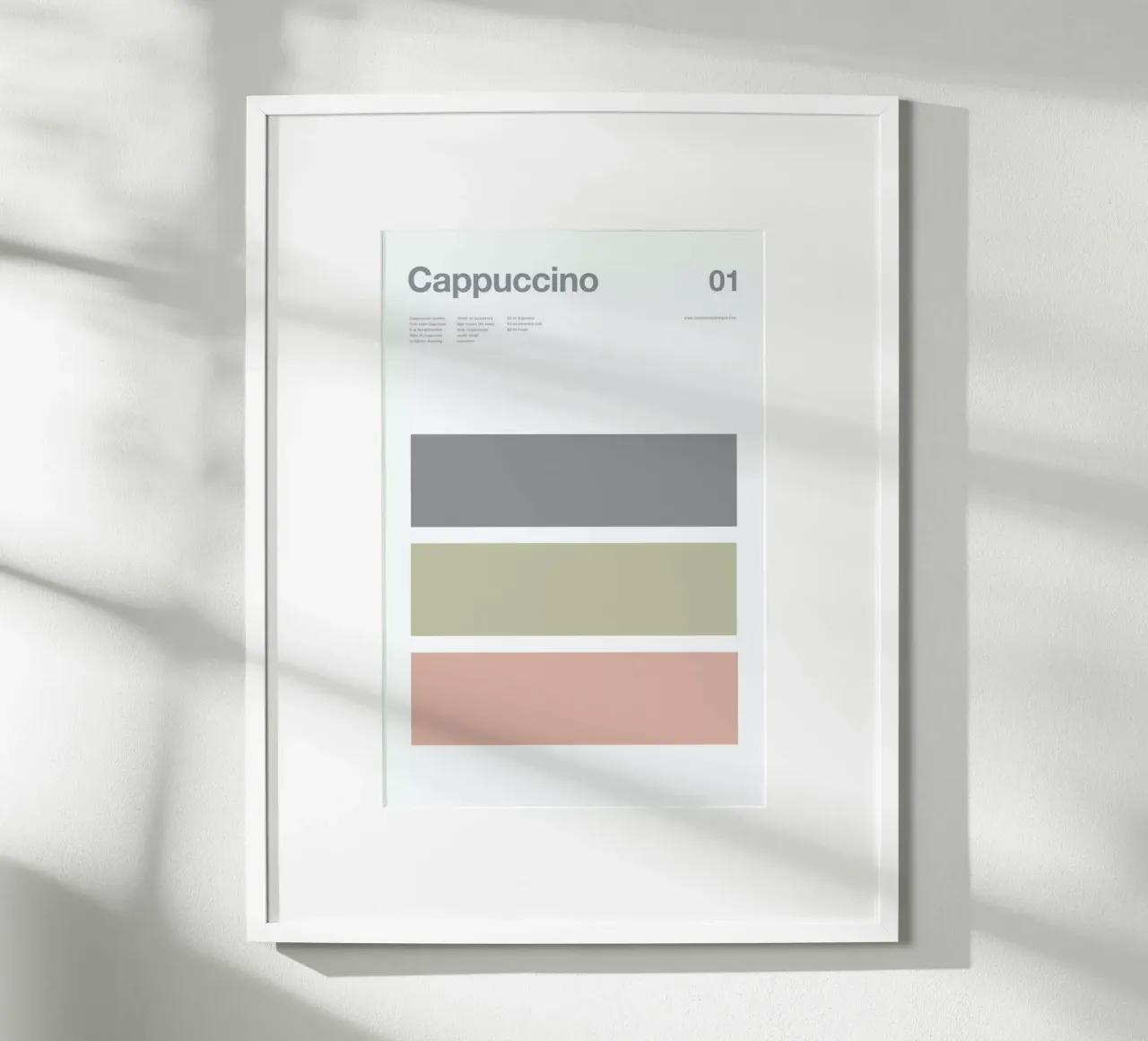 Cappuccino poster da Nick Barclay