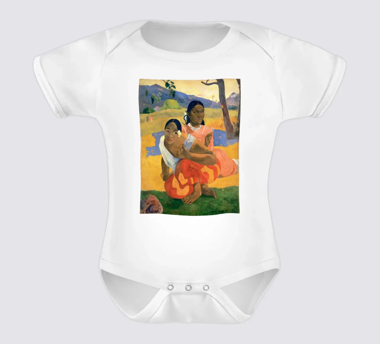 Paul Gauguin - When Will You Marry? body neonato maniche corte da apoloprints