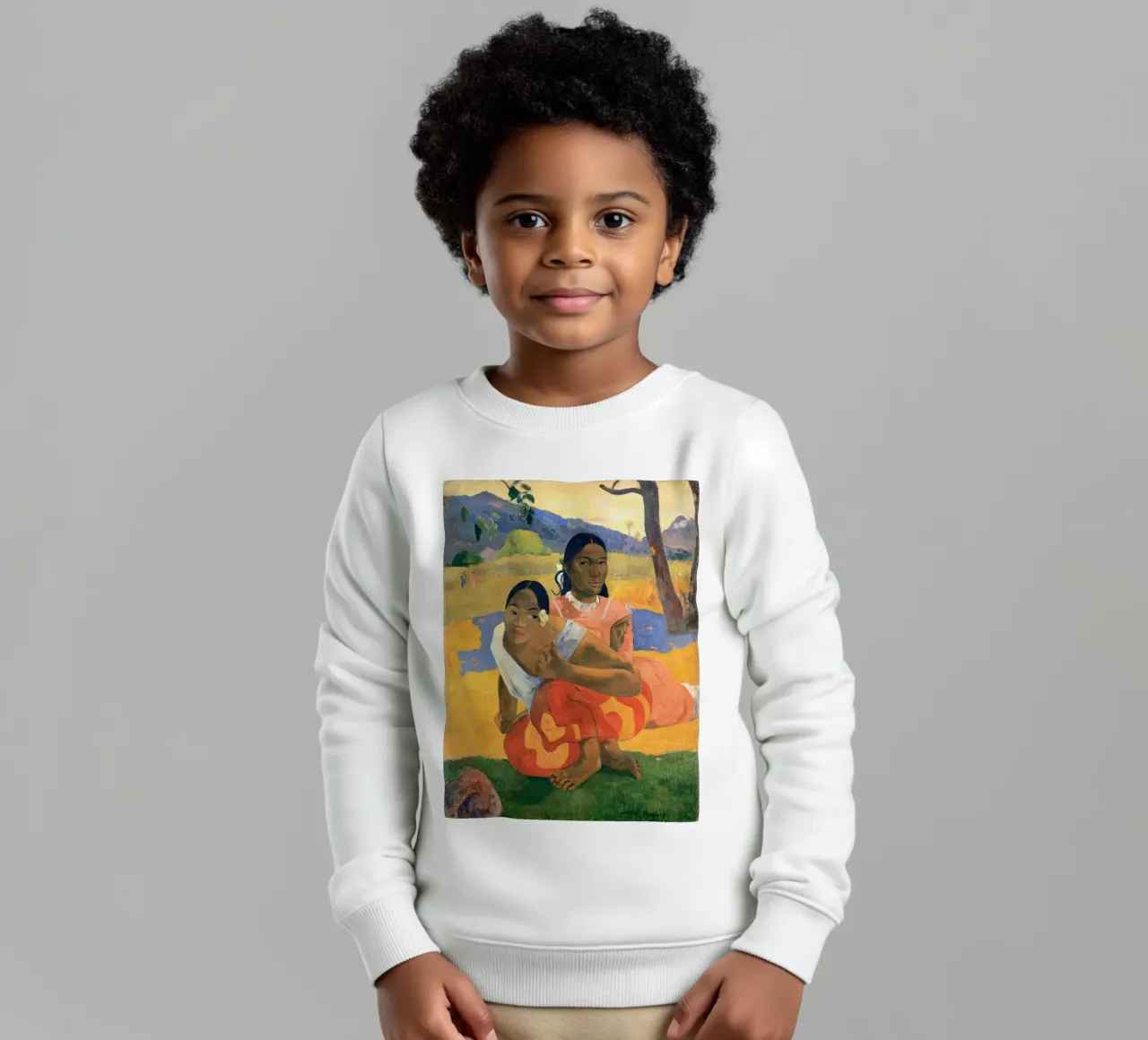 Paul Gauguin - When Will You Marry? felpa bambino da apoloprints