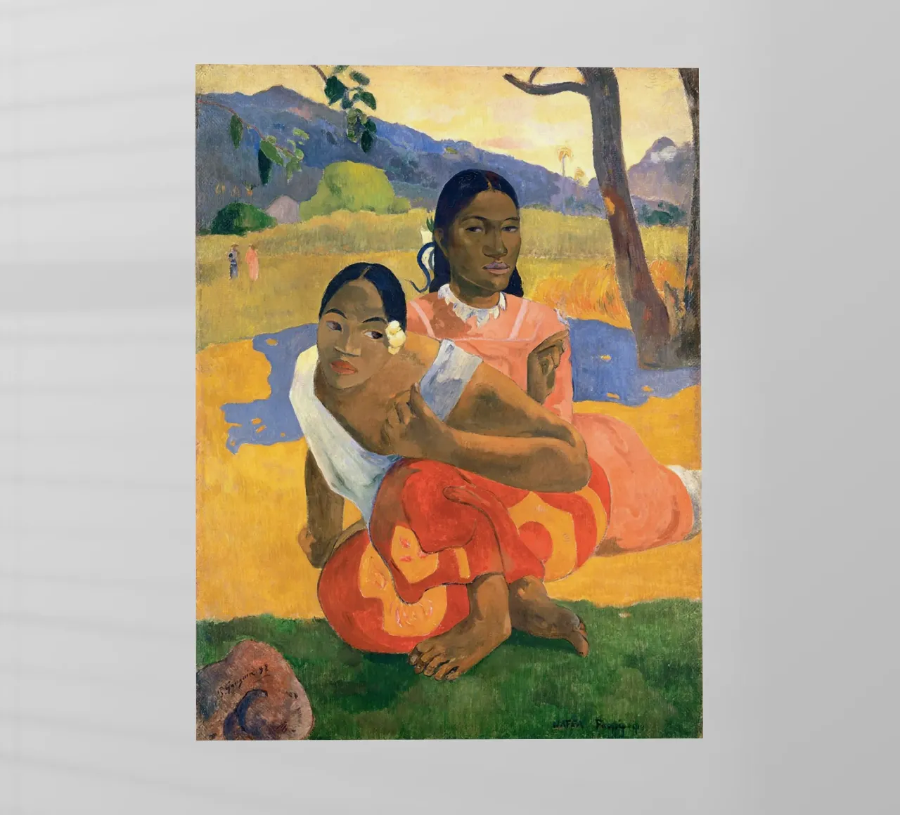Paul Gauguin - When Will You Marry? pellicola backlit da apoloprints